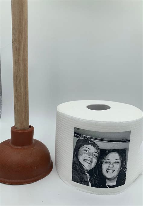 custom toilet paper with picture.